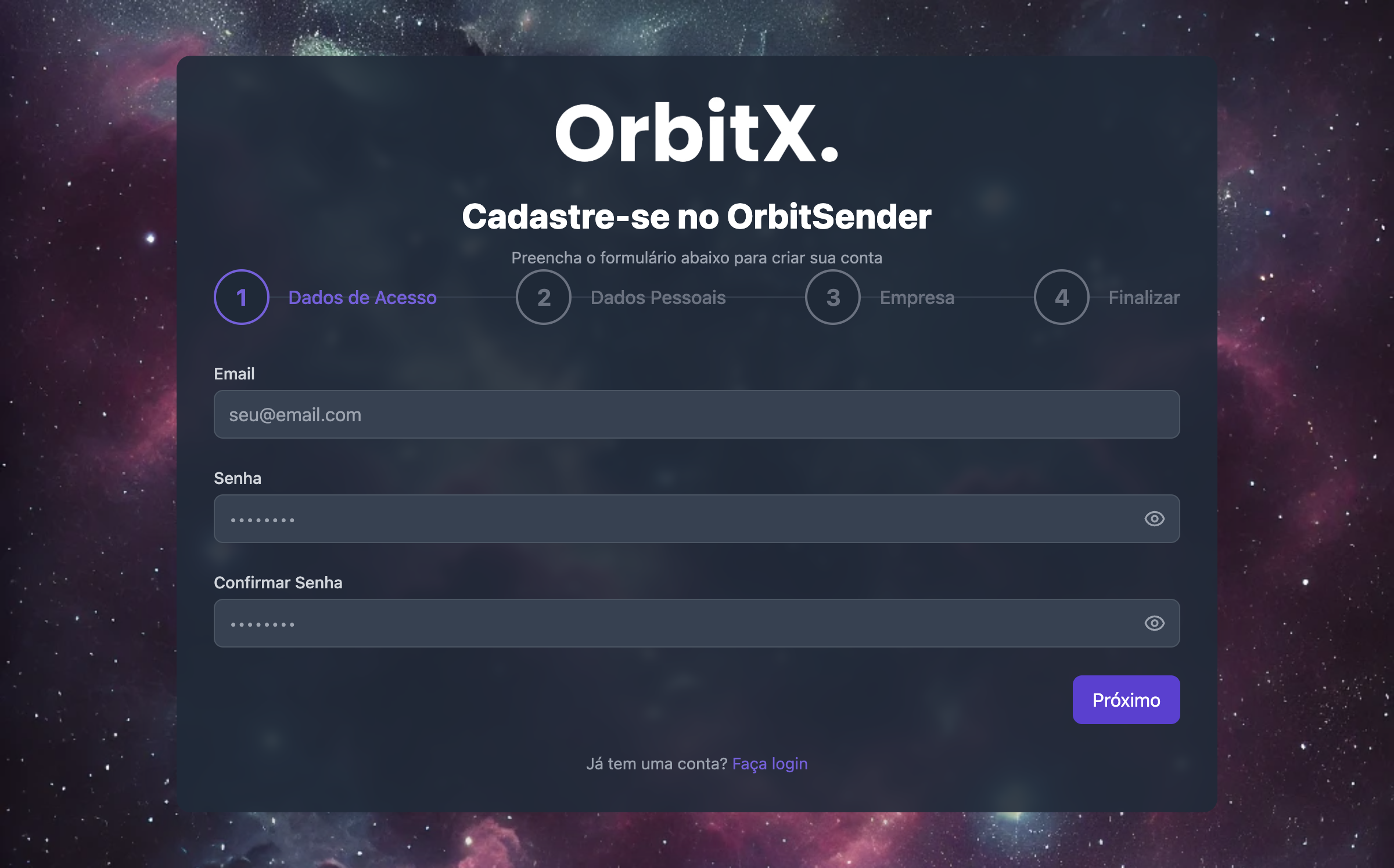 Tela após clicar em entrar na fila de espera